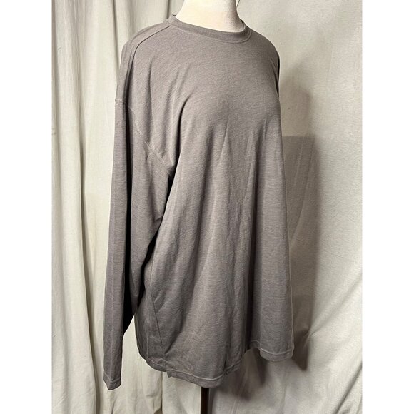 Michael Brandon Men's XXLT Style Buck121513 Nubuck: Greenish-Gray Long-Sleeve Sh - Picture 7 of 11